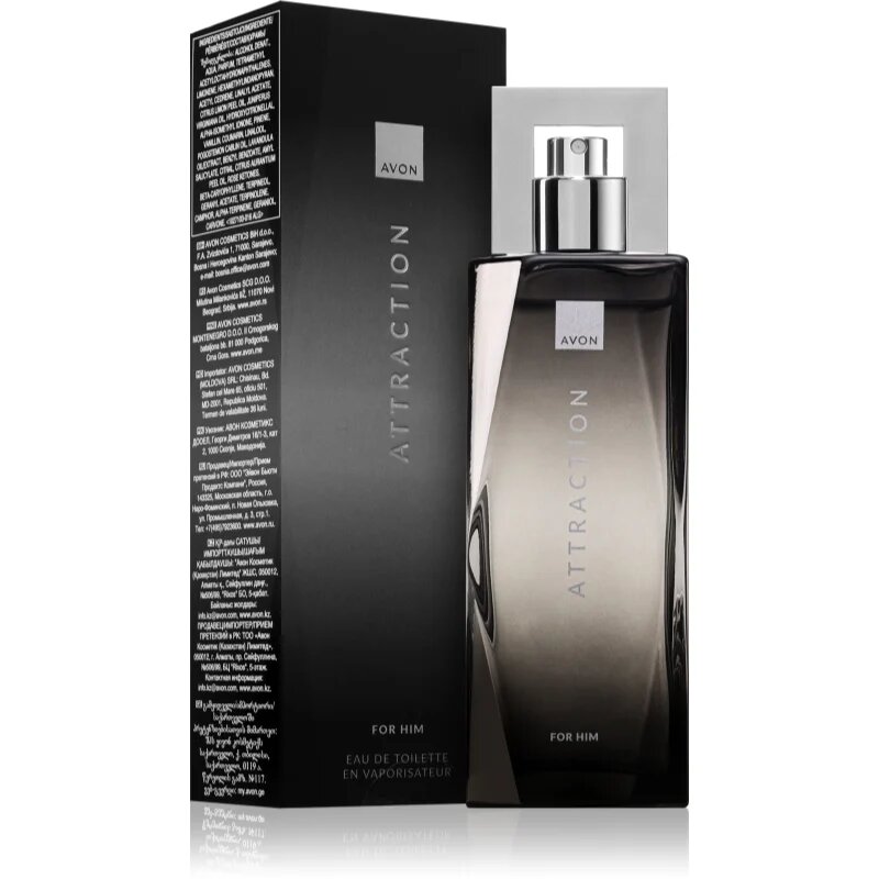 Avon Attraction Eau de Toilette pentru bărbați 75 ml