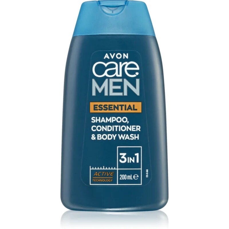 Avon Care Men Essential șampon balsam și gel de duș 3 în 1 200 ml