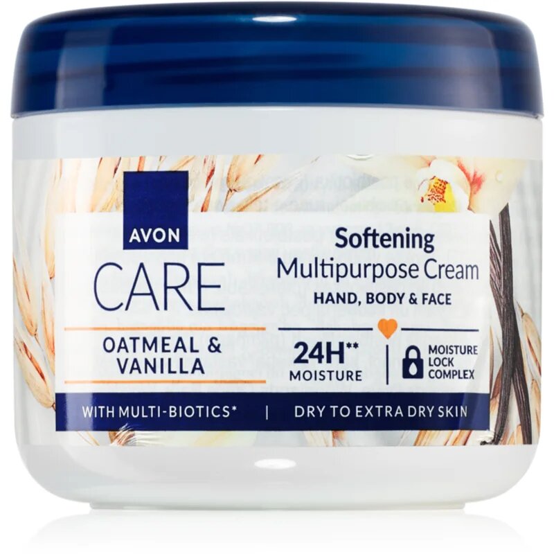 Avon Care Oatmeal & Vanilla Cremă multifuncțională pentru fata maini si corp 400 ml