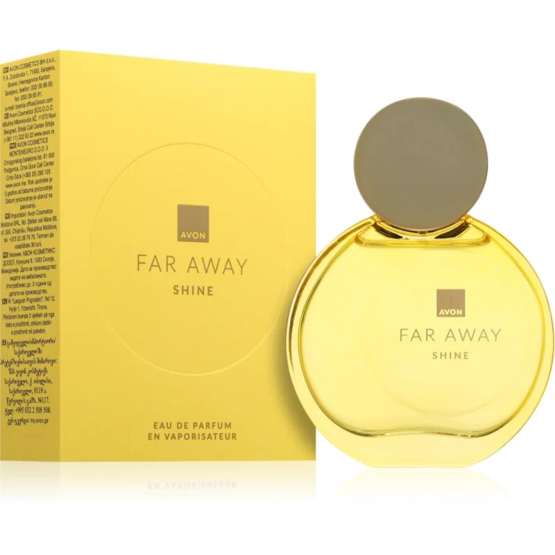 Avon Far Away Shine Eau de Parfum pentru femei 50 ml