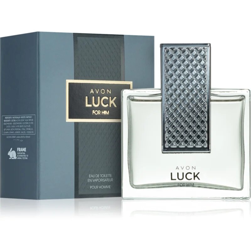 Avon Luck For Him Eau de Toilette pentru bărbați 75 ml