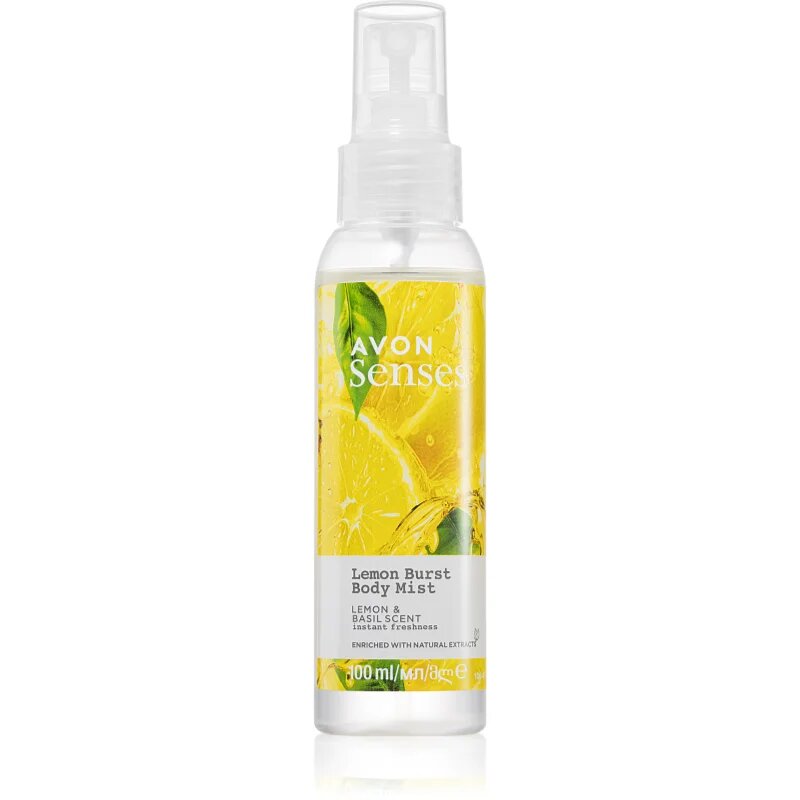 Avon Senses Lemon Burst spray de corp racoritor pentru femei 100 ml