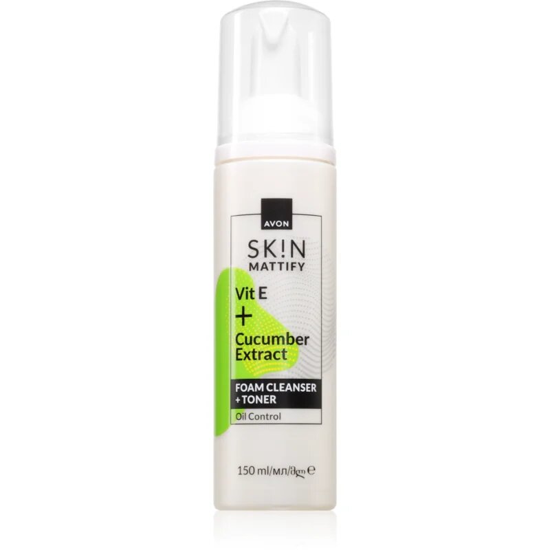 Avon Sk!n Mattify spuma de curatat 150 ml