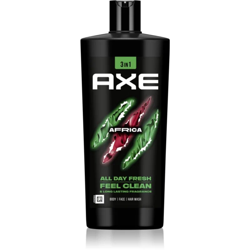 Axe Africa gel de dus pentru față corp și păr 700 ml