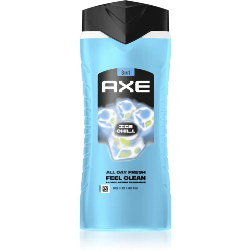 Axe Ice Chill gel de duș pentru față corp și păr 400 ml