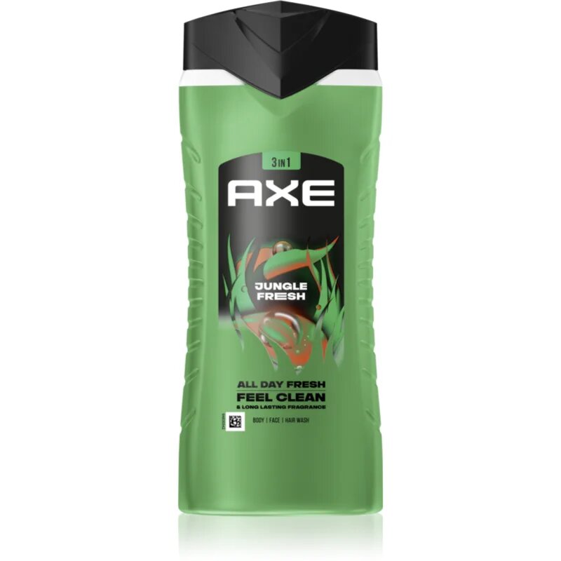 Jungle Fresh gel de dus pentru față corp și păr 400 ml