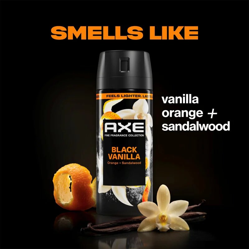 Axe Premium Black Vanilla deodorant spray pentru bărbați 150 ml