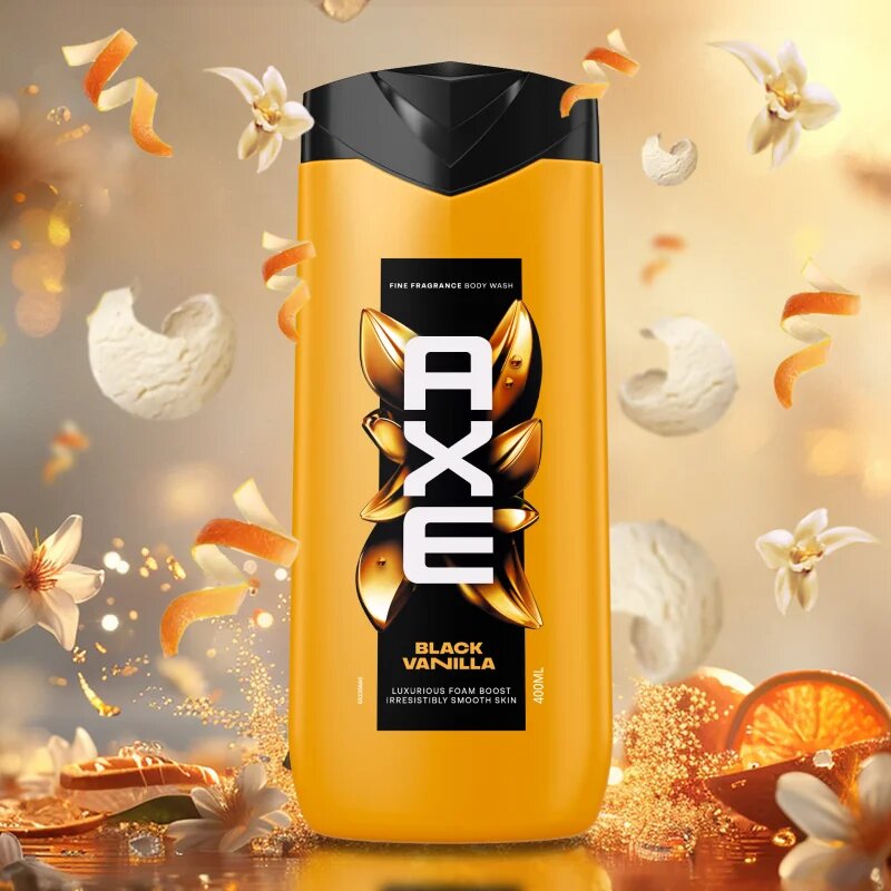Axe Premium Black Vanilla Gel de duș pentru bărbați 400 ml