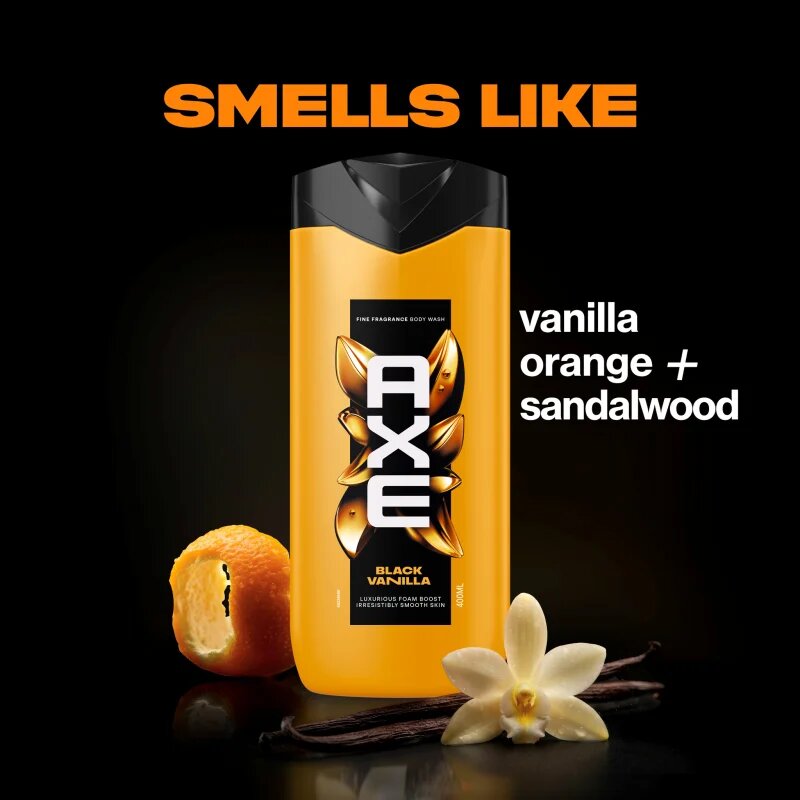 Axe Premium Black Vanilla Gel de duș pentru bărbați 400 ml