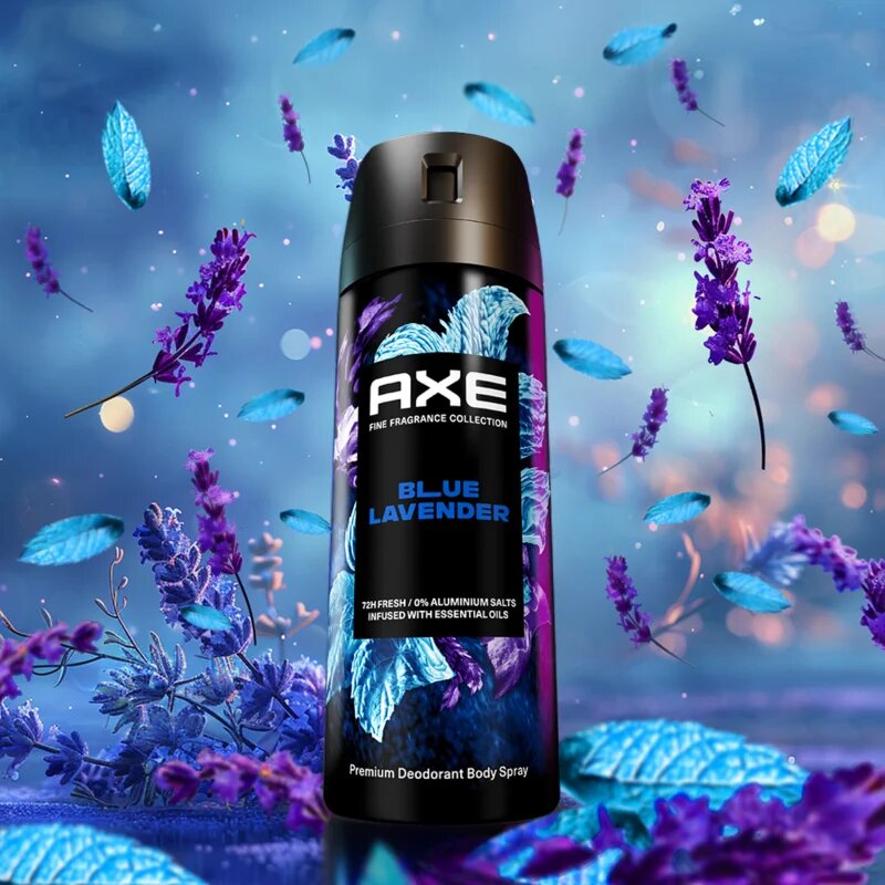 Axe Premium Blue Lavender deodorant spray pentru bărbați 150 ml
