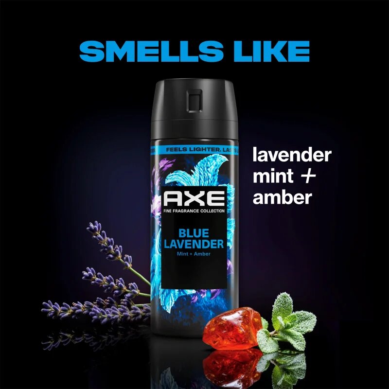Axe Premium Blue Lavender deodorant spray pentru bărbați 150 ml
