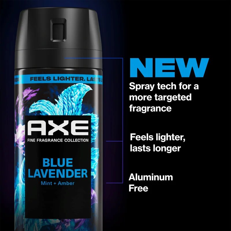Axe Premium Blue Lavender deodorant spray pentru bărbați 150 ml
