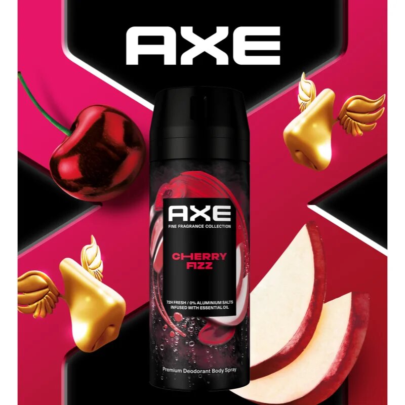 Axe Premium Cherry Fizz deodorant spray pentru bărbați 150 ml