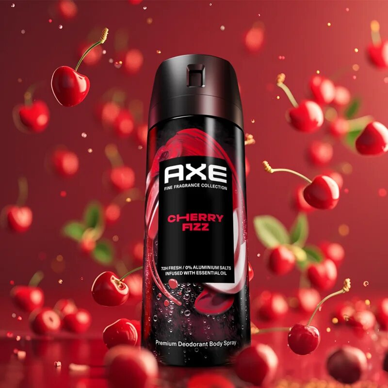 Axe Premium Cherry Fizz deodorant spray pentru bărbați 150 ml