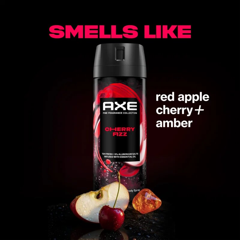 Axe Premium Cherry Fizz deodorant spray pentru bărbați 150 ml