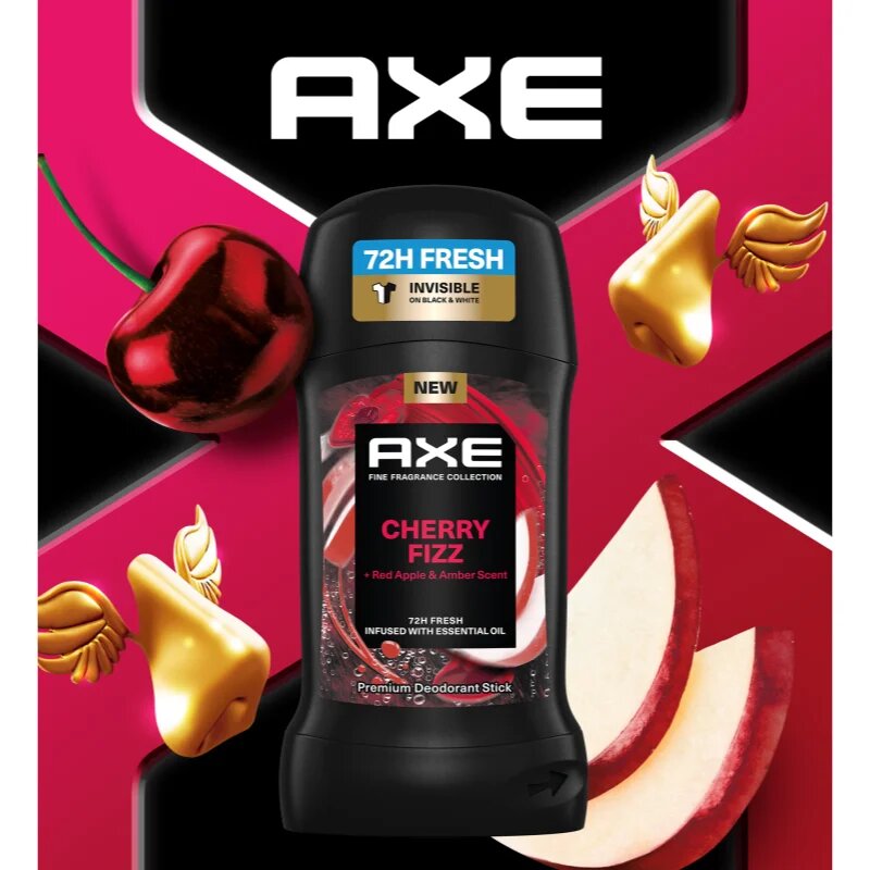 Axe Premium Cherry Fizz deodorant stick pentru barbati 50 ml