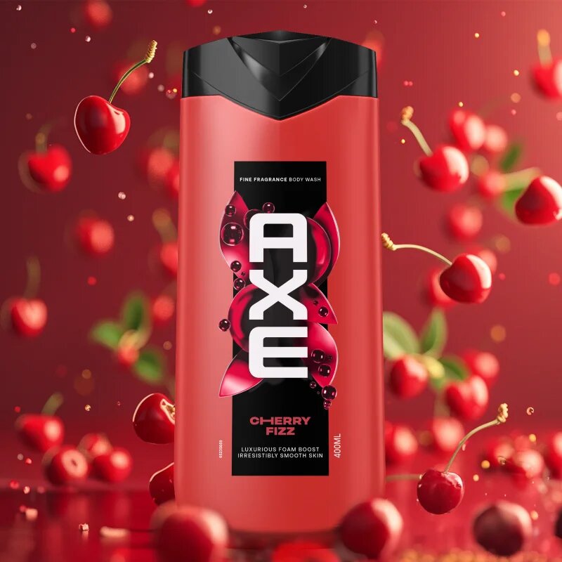 Axe Premium Cherry Fizz Gel de duș pentru bărbați 400 ml