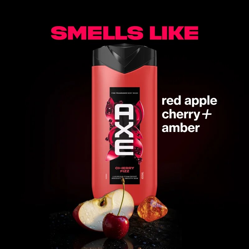 Axe Premium Cherry Fizz Gel de duș pentru bărbați 400 ml