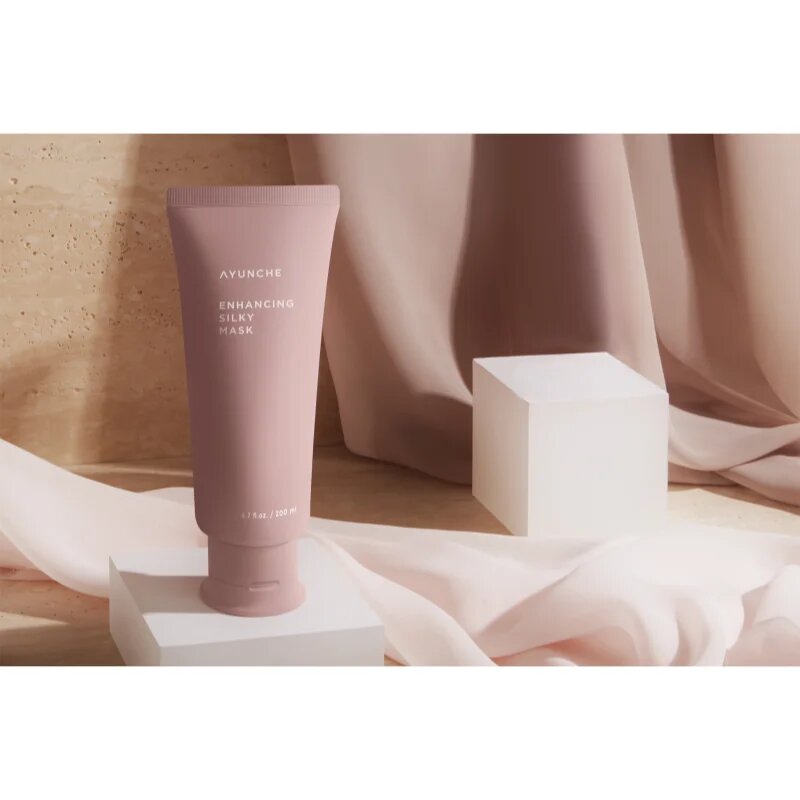 AYUNCHE Enhancing Silky Mask masca de par pentru par deteriorat 200 ml