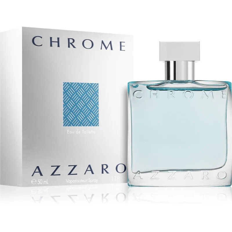 Azzaro Chrome Eau de Toilette pentru bărbați 50 ml