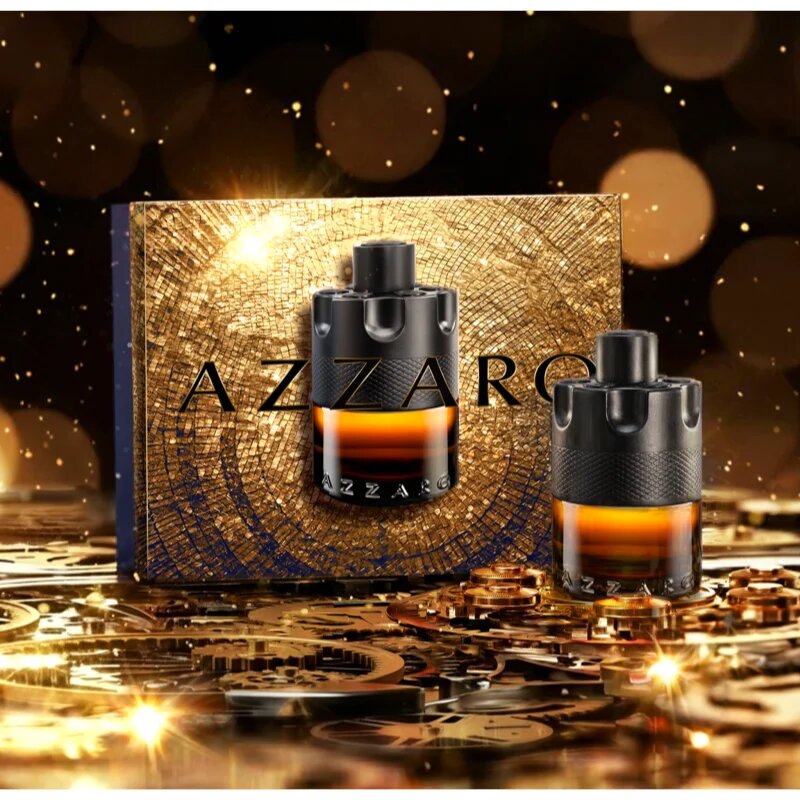 Azzaro The Most Wanted Parfum set cadou pentru bărbați
