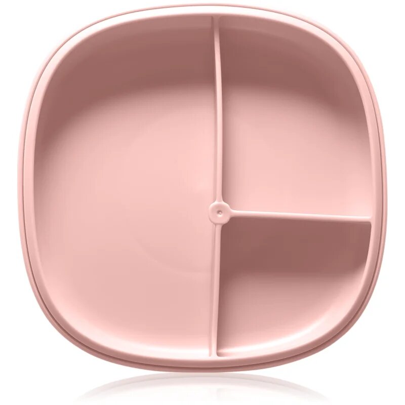 B.Box 2in1 Suction Plate farfurie cu ventuză Blush 1 buc