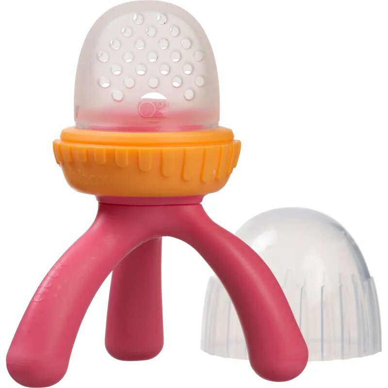 B.Box Feeder Teether suzetă pentru alimentare Strawberry 4m+ 1 buc