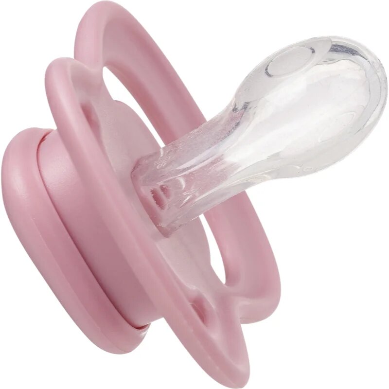 B.Box Silicone 0-6m suzetă Berry/Blush 2 buc