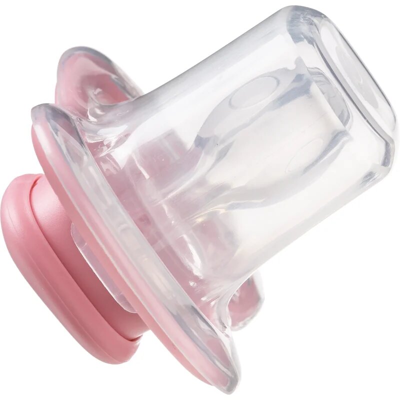 B.Box Silicone 0-6m suzetă Berry/Blush 2 buc