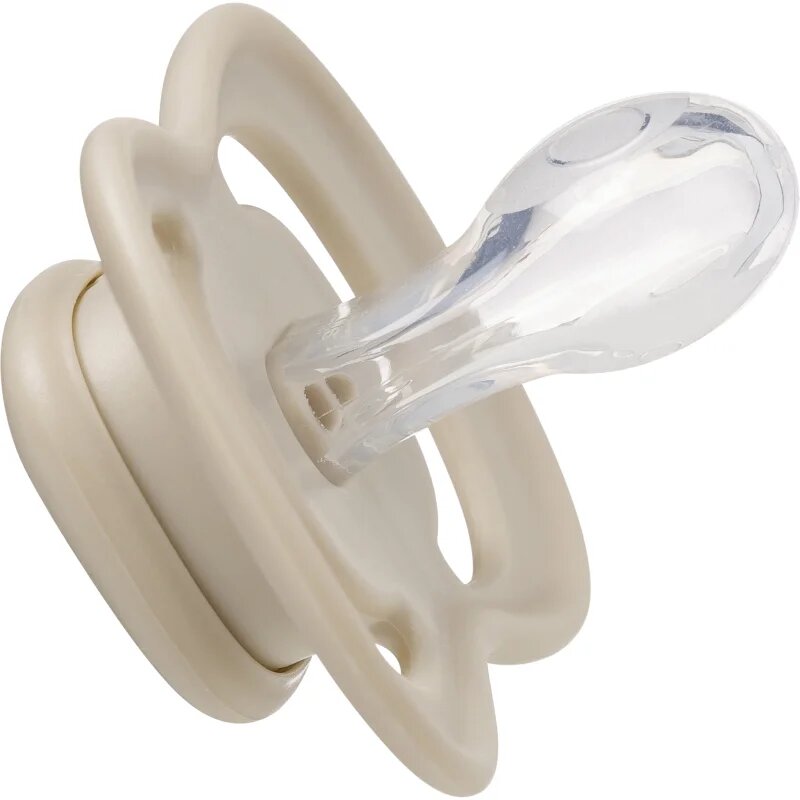 B.Box Silicone 0-6m suzetă Blush/Latte 2 buc