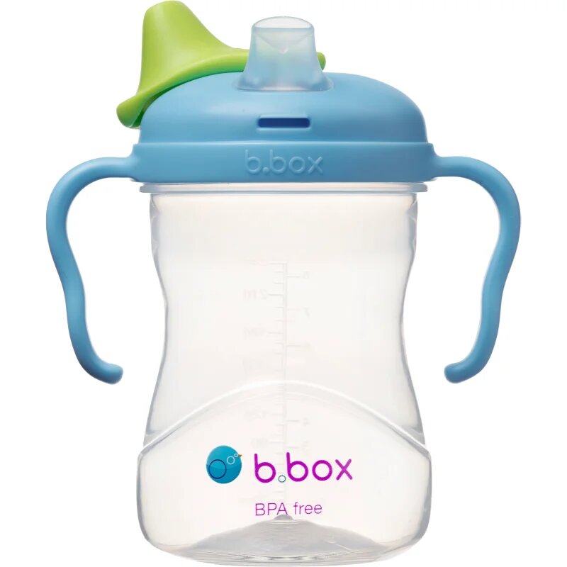 B.Box Spout Cup ceasca cu mânere Blueberry 4m+ 1 buc