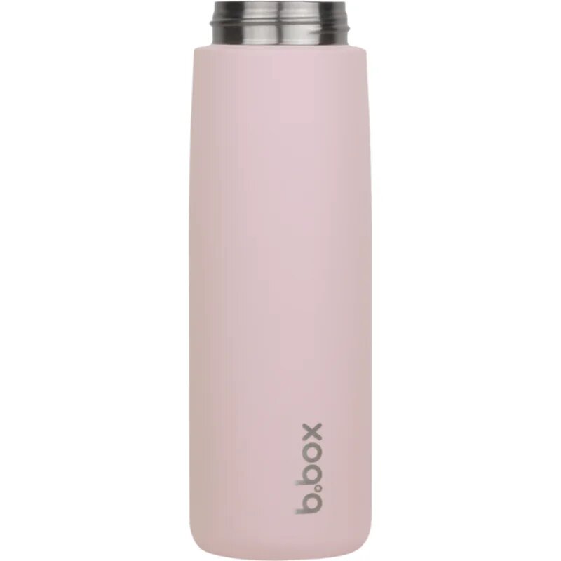 B.Box Stainless Steel Thermos Bottle sticlă termos cu pai Pink Paradise 1 buc