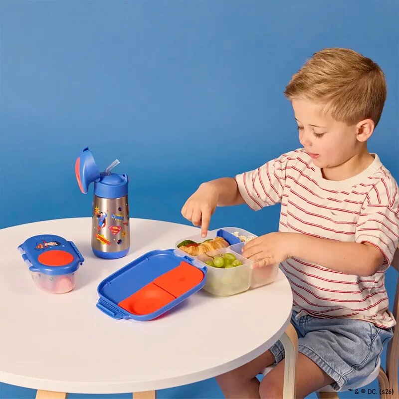 B.Box Superman caserolă de mâncare medium 1 buc