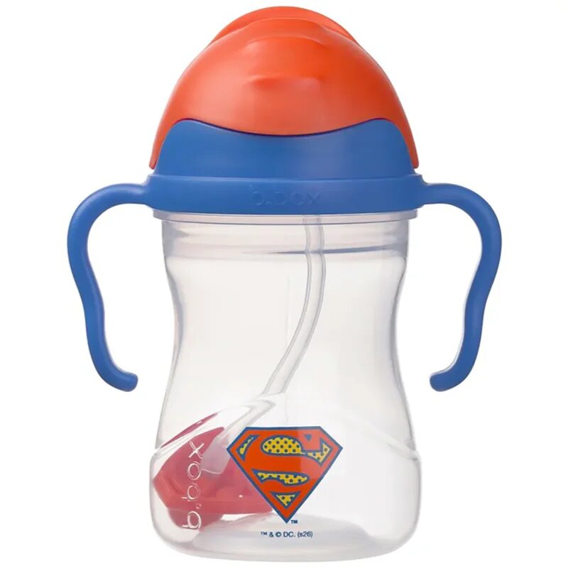 B.Box Superman ceasca cu pai 6m+ 240 ml