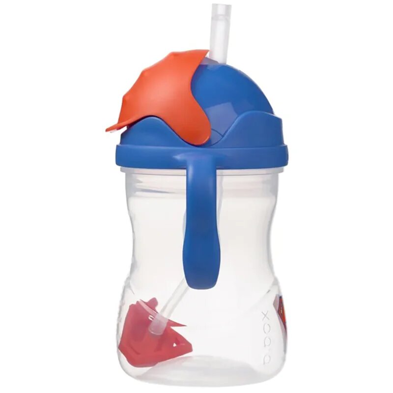 B.Box Superman ceasca cu pai 6m+ 240 ml