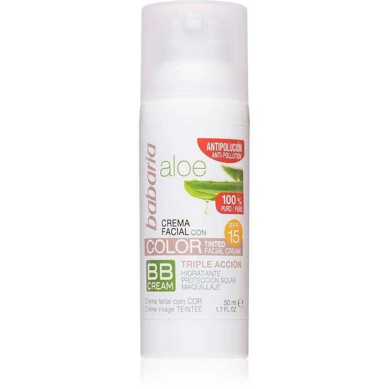 Aloe Vera crema BB cu aloe vera SPF 15 50 ml