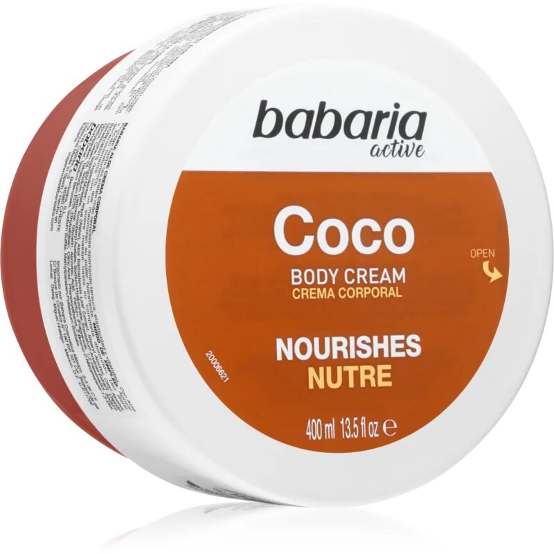 Babaria Coconut crema de corp pentru piele foarte uscata 400 ml