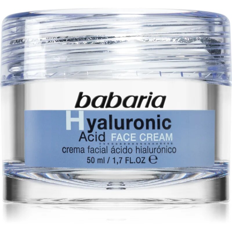 Babaria Hyaluronic Acid crema de fata hidratanta 50 ml
