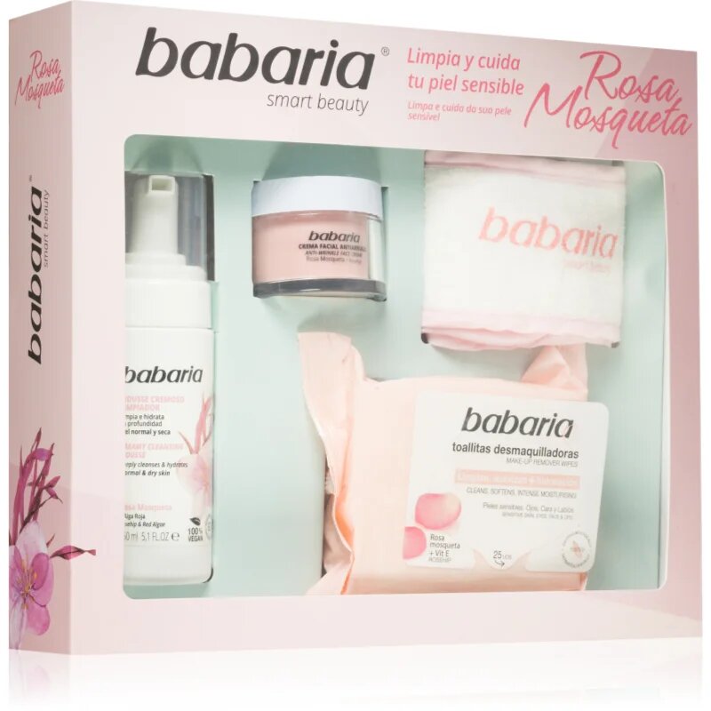 Babaria Rosa Mosqueta set cadou faciale