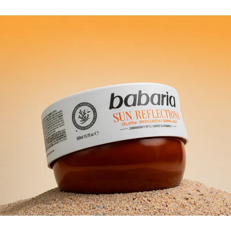 Babaria Tanning Jelly Sun Reflections gel protector SPF 15 300 ml