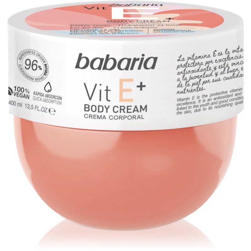 Babaria Vitamin E lapte de corp cu vitamina E 400 ml