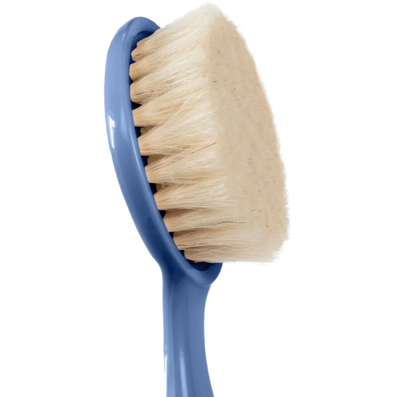 Baboo Baby Hair Brush and Comb Set set pentru păr pentru nou-nascuti si copii Blue Haze 2 buc