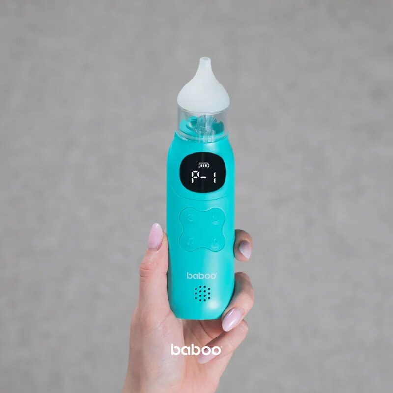 Baboo Comfort Breathe Baby Nasal Aspirator aspirator nazal pentru copii 0m+ 1 buc