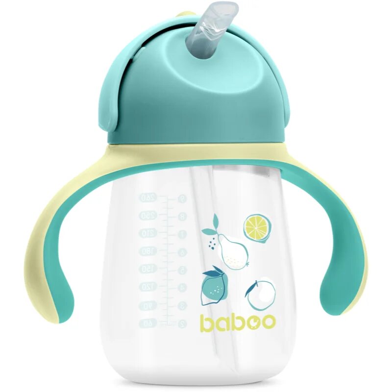 Cup with Silicone Straw ceasca cu pai Lagoon Fiesta 9m+ 1 buc