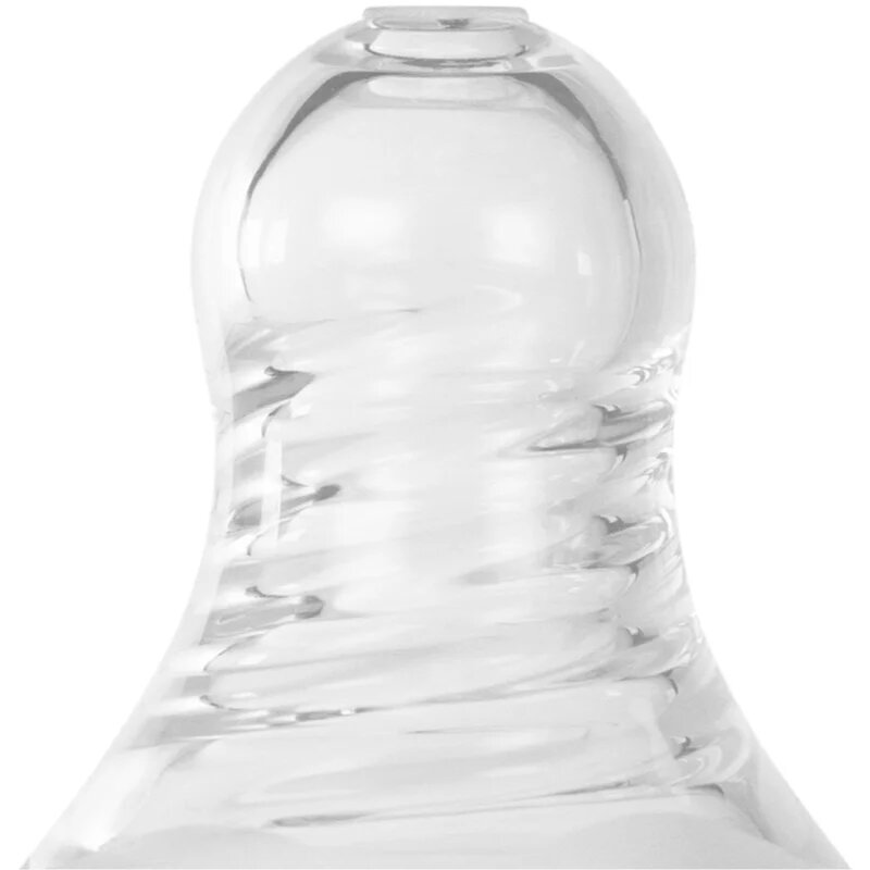 Baboo Liquid Silicone Teat Fast Flow tetină pentru biberon Narrow Neck 6m+ 2 buc
