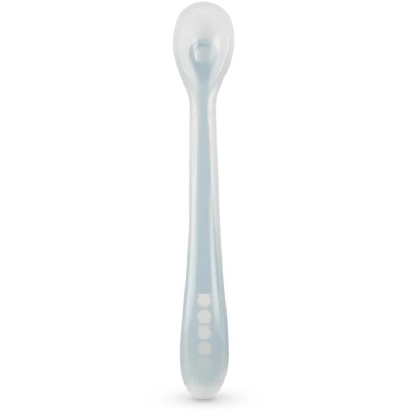 Baboo Silicone Spoon linguriță Blue Haze 6m+ 1 buc