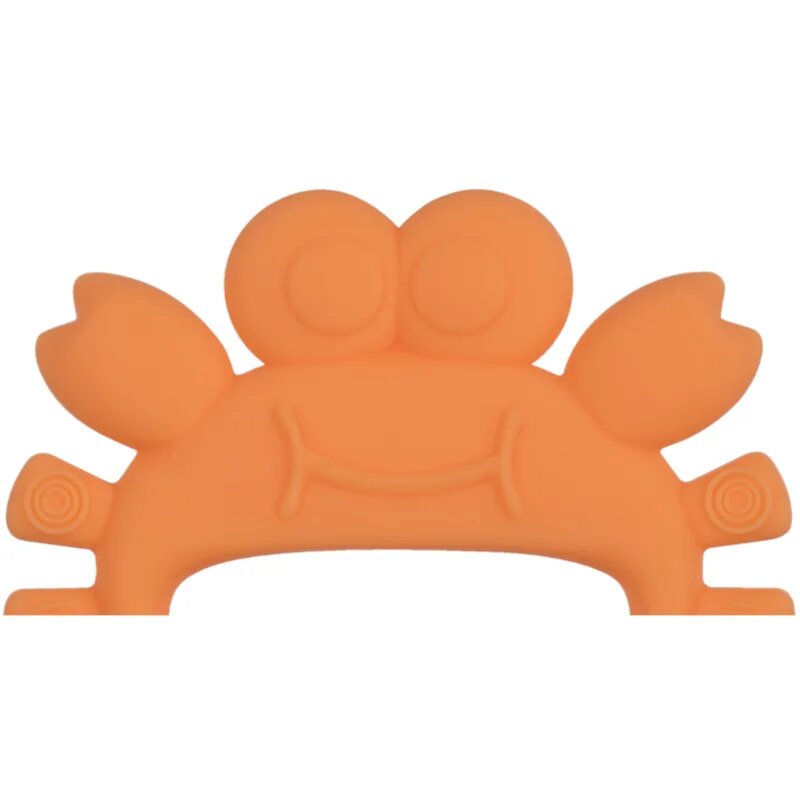 Baboo Silicone Teether jucărie pentru dentiție Crab 4m+ 1 buc