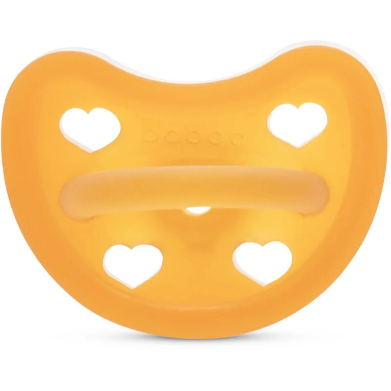 Soothers Round Latex suzetă 0m+ 1 buc