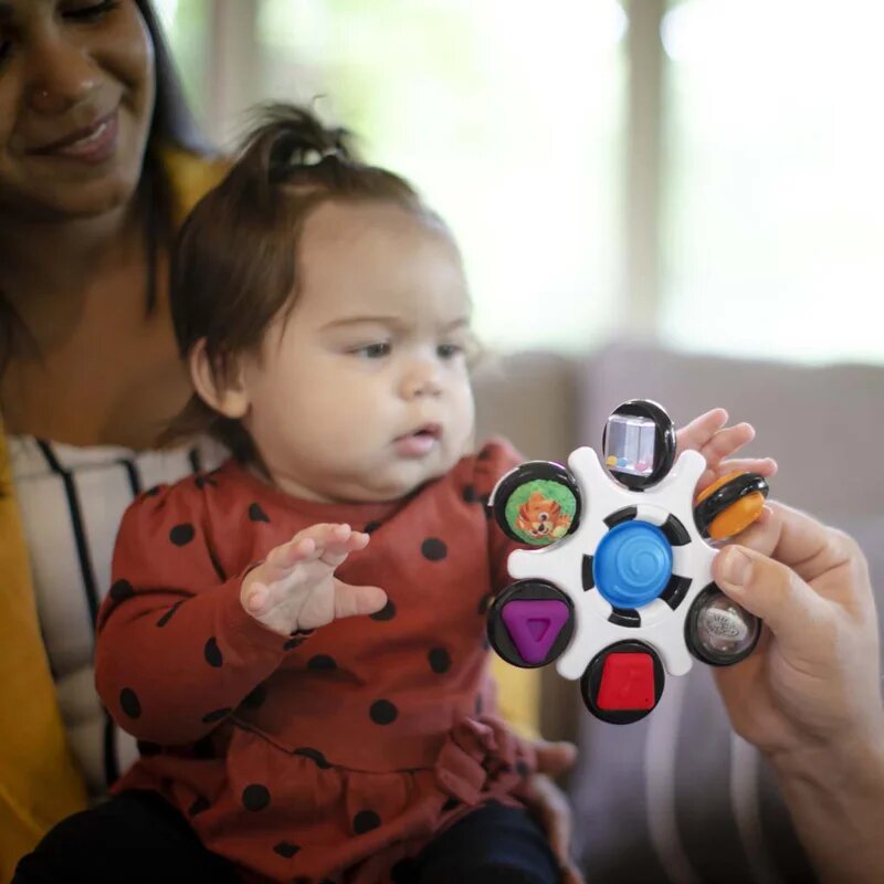 Baby Einstein Curiosity Clutch Twist & Pop jucărie cu activități 3 m+ 1 buc