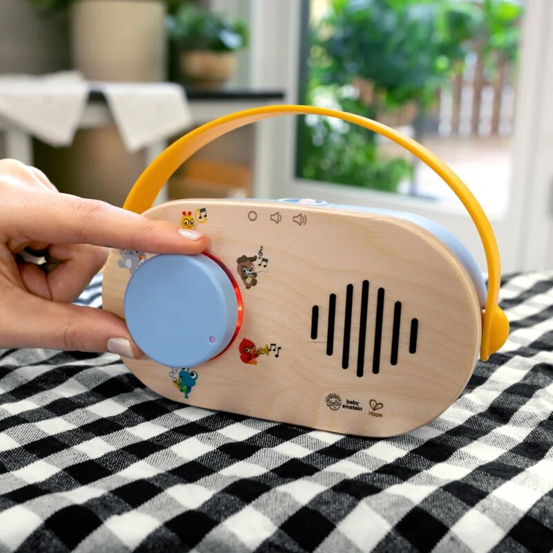 Baby Einstein Discovery Radio™ HAPE jucărie muzicală 6m+ 1 buc